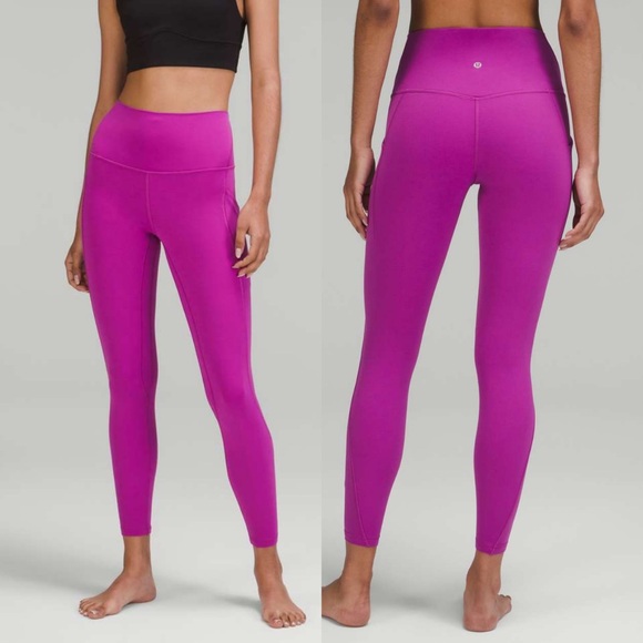 Lululemon Align High Rise Pant- Vivid Plum - Picture 1 of 8